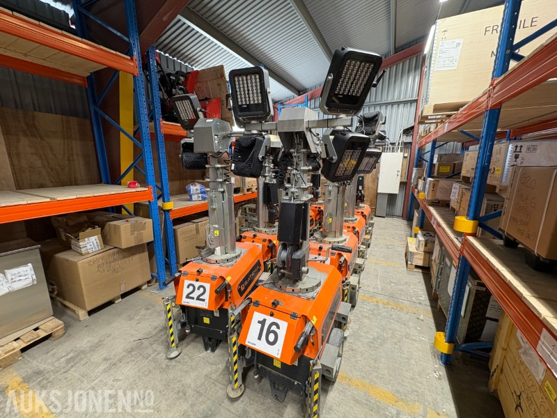 2022 / 2023 mod Pakke med 3 stk SATEMA X-CHAIN 230 Lystårn / Lysmaster - 建筑设备:图1 2022 / 2023 mod Pakke med 3 stk SATEMA X-CHAIN 230 Lystårn / Lysmaster - 建筑设备:图1
