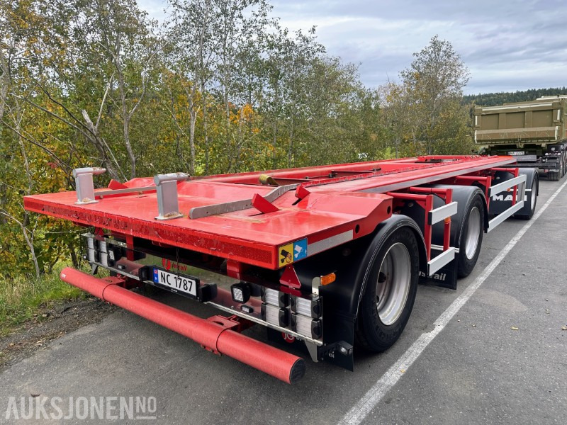 2022 ISTRAIL PKW184 3-AKSLET SAF CONTAINERHENGER MED TIPP - 全挂车:图4 2022 ISTRAIL PKW184 3-AKSLET SAF CONTAINERHENGER MED TIPP - 全挂车:图4
