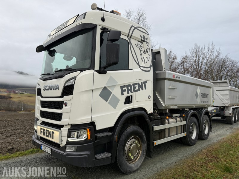 2022 Scania R660 B6x4HB - kombibil tippbil og trekkvogn - 翻斗车:图1 2022 Scania R660 B6x4HB - kombibil tippbil og trekkvogn - 翻斗车:图1