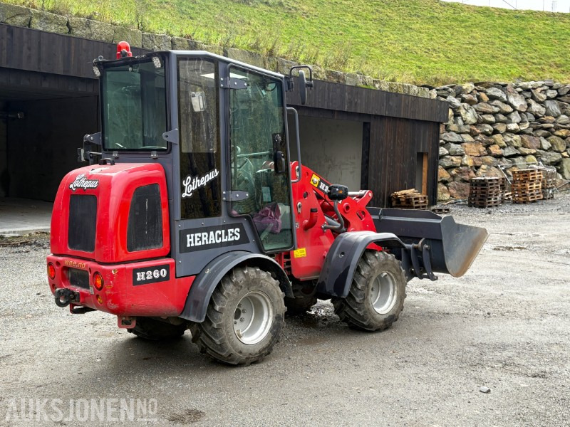 2023 Andre Heracles H260 hjullaster - KUN 497 timer - skuff og pallegaffel - 轮式装载机:图3 2023 Andre Heracles H260 hjullaster - KUN 497 timer - skuff og pallegaffel - 轮式装载机:图3