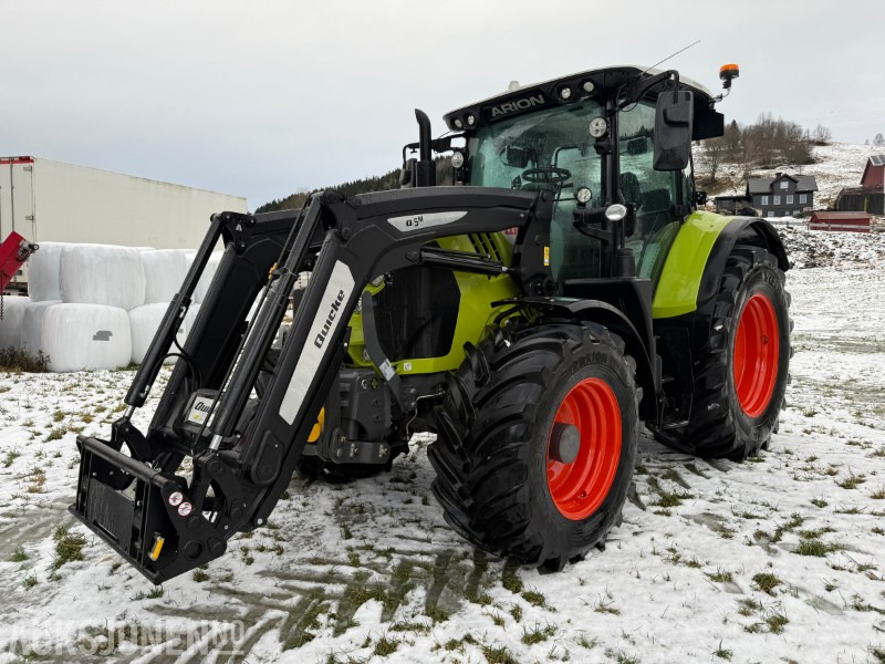 2023 Claas Arion 550, kun 759 timar - Quicke frontlaster (med vekt) - 拖拉机:图1 2023 Claas Arion 550, kun 759 timar - Quicke frontlaster (med vekt) - 拖拉机:图1