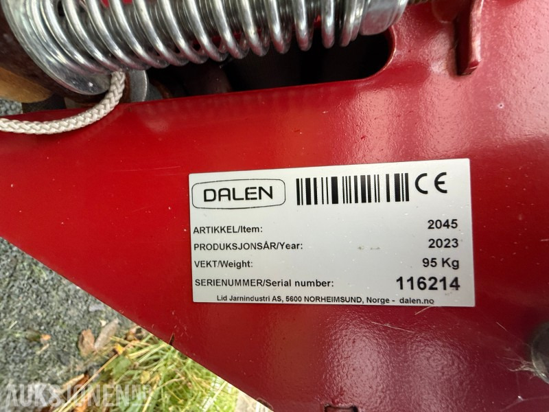 农业机械 2023 Ubrukt Dalen 2054 m/ transp.band, hydr.stokkestativ og sponavsug：图10
