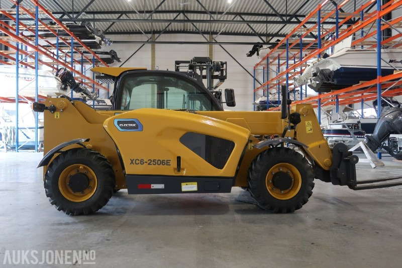 2023 XCMG XC6-2506E Elektrisk teleskoptruck - Skuff - Gafler - Lader, Kun 13 Timer - 伸缩臂叉装车:图4 2023 XCMG XC6-2506E Elektrisk teleskoptruck - Skuff - Gafler - Lader, Kun 13 Timer - 伸缩臂叉装车:图4