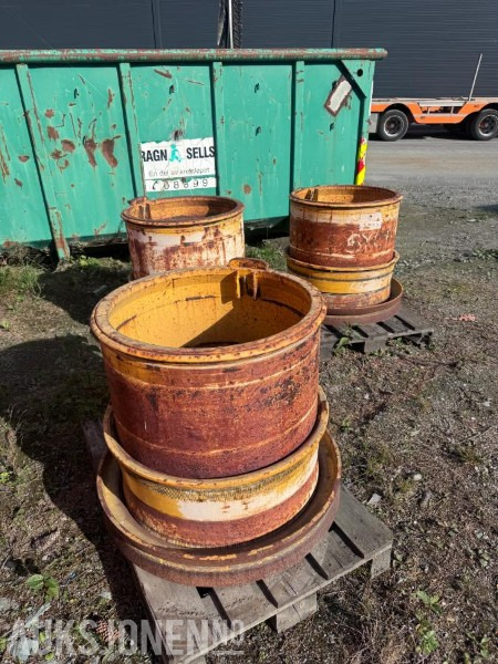 3 stk brede felger til Volvo A40 FFS (til 875/65-R29 dekk) - 建筑设备:图2 3 stk brede felger til Volvo A40 FFS (til 875/65-R29 dekk) - 建筑设备:图2