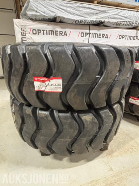 4 nye 23.5-25 dekk - Anleggsdekk - 建筑设备:图2 4 nye 23.5-25 dekk - Anleggsdekk - 建筑设备:图2