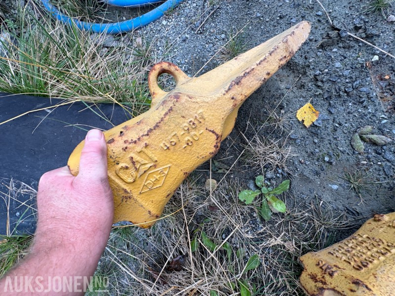 Cat graveskuffetenner til gravemaskin og/eller hjullaster - 附件 适用于 建筑机械:图4 Cat graveskuffetenner til gravemaskin og/eller hjullaster - 附件 适用于 建筑机械:图4