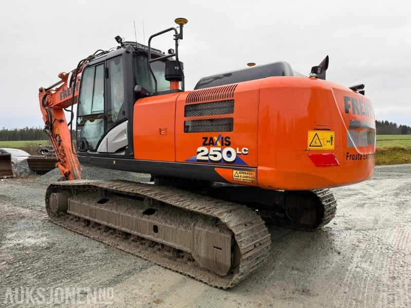 挖掘机 Hitachi ZX250 LC-6 EC223, GPS, Sentralsmøring, 2 skuffer, LED：图7