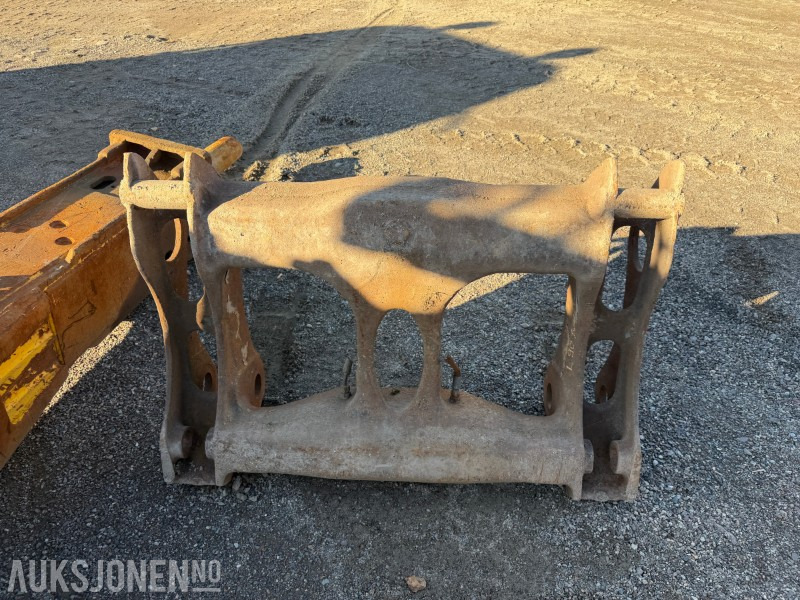 Hydraulisk Hurtigfeste til Volvo L90 - 建筑设备:图4 Hydraulisk Hurtigfeste til Volvo L90 - 建筑设备:图4