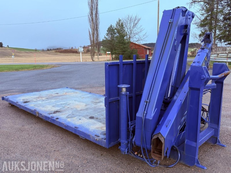 Krokflak med Hiab 140 AW kran - Uttrekk komplett - 2-12.5 m - 600-6000 kg - 卡车:图3 Krokflak med Hiab 140 AW kran - Uttrekk komplett - 2-12.5 m - 600-6000 kg - 卡车:图3