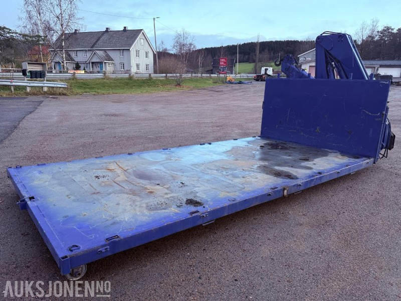 Krokflak med Hiab 140 AW kran - Uttrekk komplett - 2-12.5 m - 600-6000 kg - 卡车:图4 Krokflak med Hiab 140 AW kran - Uttrekk komplett - 2-12.5 m - 600-6000 kg - 卡车:图4