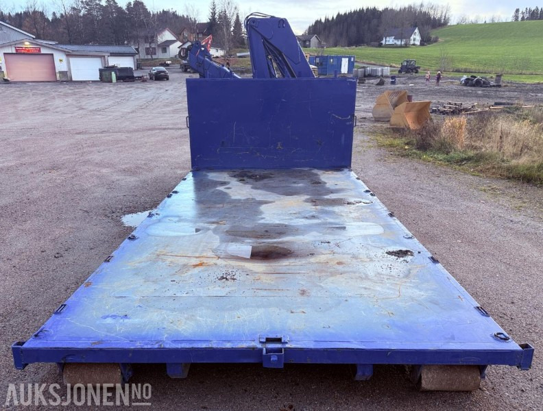 Krokflak med Hiab 140 AW kran - Uttrekk komplett - 2-12.5 m - 600-6000 kg - 卡车:图5 Krokflak med Hiab 140 AW kran - Uttrekk komplett - 2-12.5 m - 600-6000 kg - 卡车:图5