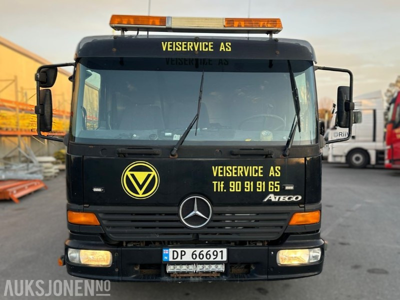 Mercedes-Benz Atego 818/42 – 2005-modell – 7,5 tonn planbil – Kjørbar, men EU utløpt - 栏板式/ 平板卡车:图2 Mercedes-Benz Atego 818/42 – 2005-modell – 7,5 tonn planbil – Kjørbar, men EU utløpt - 栏板式/ 平板卡车:图2