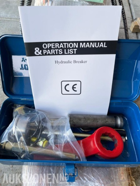 NY KM 530 PIGGHAMMER s40-FESTE CE merket FABRIKKGARANTI - 液压锤:图3 NY KM 530 PIGGHAMMER s40-FESTE CE merket FABRIKKGARANTI - 液压锤:图3