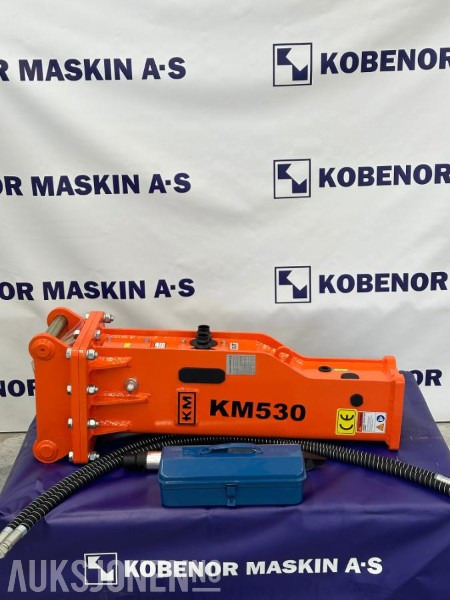 NY KM 530 PIGGHAMMER s40-FESTE CE merket FABRIKKGARANTI - 液压锤:图1 NY KM 530 PIGGHAMMER s40-FESTE CE merket FABRIKKGARANTI - 液压锤:图1