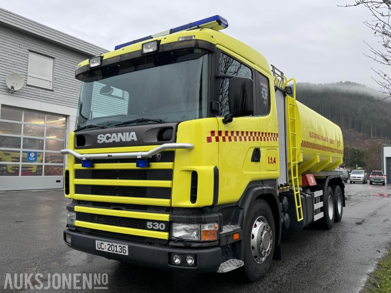 Scania R144 GB 530 - 6X2 - Brannbil / Tankbil - Ziegler FP 8/8 pumpe - 17 m3 tank - Helluft - 消防车:图1 Scania R144 GB 530 - 6X2 - Brannbil / Tankbil - Ziegler FP 8/8 pumpe - 17 m3 tank - Helluft - 消防车:图1
