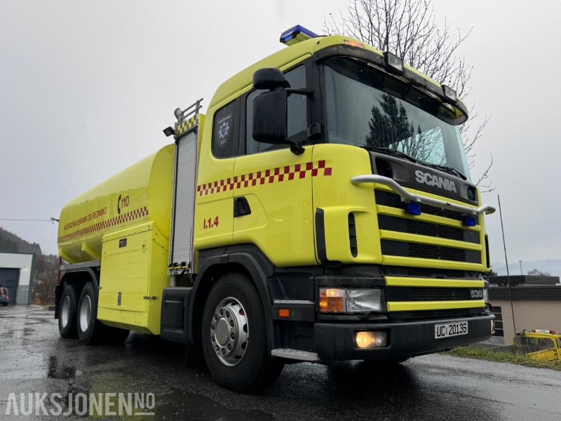 Scania R144 GB 530 - 6X2 - Brannbil / Tankbil - Ziegler FP 8/8 pumpe - 17 m3 tank - Helluft - 消防车:图3 Scania R144 GB 530 - 6X2 - Brannbil / Tankbil - Ziegler FP 8/8 pumpe - 17 m3 tank - Helluft - 消防车:图3