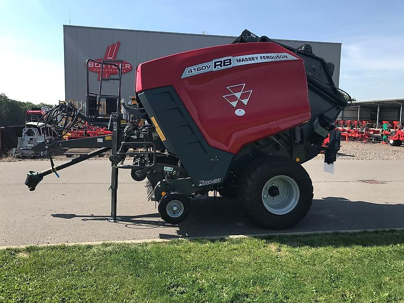 Massey Ferguson MF 4160 V Xtra / Lely - 圆形打包机:图2 Massey Ferguson MF 4160 V Xtra / Lely - 圆形打包机:图2