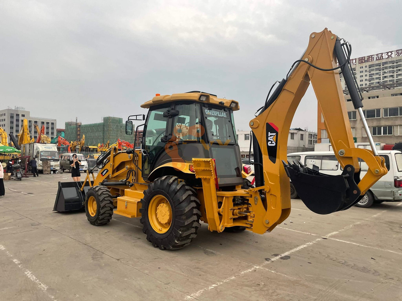 CAT Caterpillar 420F 430 416 JCB 3CX JCB4CX Backhoe Loader - 反铲装载机:图1 CAT Caterpillar 420F 430 416 JCB 3CX JCB4CX Backhoe Loader - 反铲装载机:图1