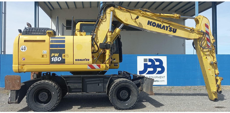 Komatsu PW180-10 - 轮式挖掘机:图2 Komatsu PW180-10 - 轮式挖掘机:图2