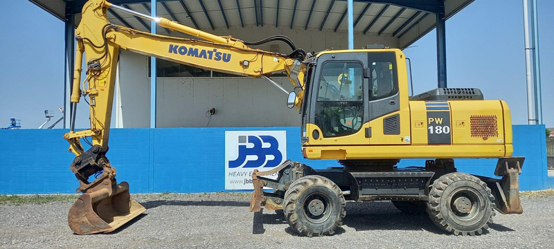 Komatsu PW180-7EO - 轮式挖掘机:图1 Komatsu PW180-7EO - 轮式挖掘机:图1
