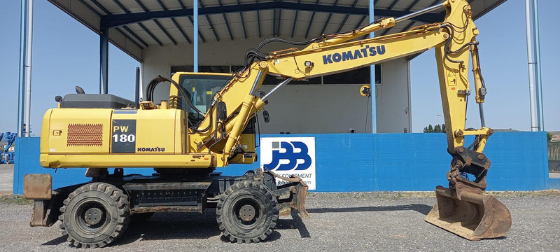 Komatsu PW180-7EO - 轮式挖掘机:图3 Komatsu PW180-7EO - 轮式挖掘机:图3