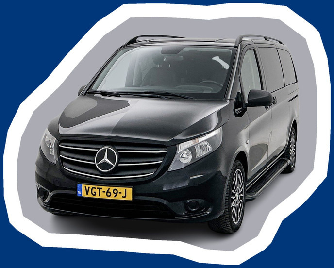 Mercedes-Benz Vito 116 CDI Lang DC 2x Schuifdeur Dubbele Cabine Adaptieve Cruise Control Climate Control Stoelverwarming - 紧凑型面包车:图1 Mercedes-Benz Vito 116 CDI Lang DC 2x Schuifdeur Dubbele Cabine Adaptieve Cruise Control Climate Control Stoelverwarming - 紧凑型面包车:图1