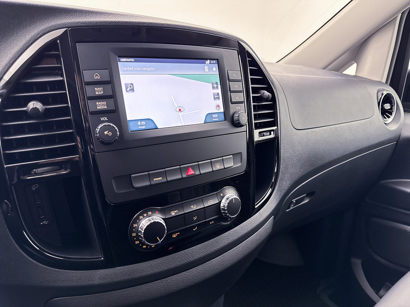 紧凑型面包车, 康比货车 Mercedes-Benz eVito Extra Lang DC Dubbele Cabine Leder 285KM WLTP Actieradius LED Navigatie Achteruitrijcamera Apple Carplay/Android Auto：图10