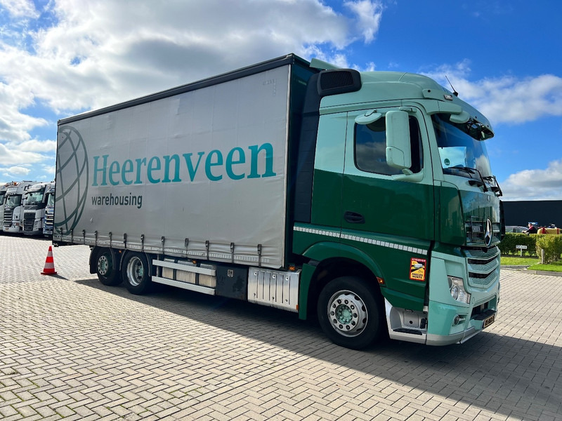 Mercedes-Benz Actros 2745 6x2 bakwagen Schuifzeilen - 侧帘卡车:图3 Mercedes-Benz Actros 2745 6x2 bakwagen Schuifzeilen - 侧帘卡车:图3