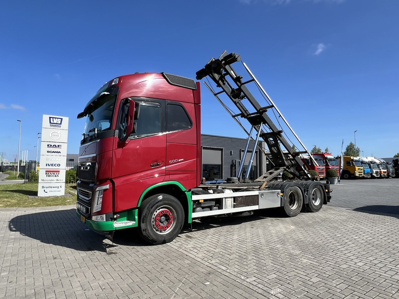 Volvo FH 500 6x2 Containersysteem Globetrotter / 10 Wheels / Cable systeem - 光缆系统卡车:图1 Volvo FH 500 6x2 Containersysteem Globetrotter / 10 Wheels / Cable systeem - 光缆系统卡车:图1