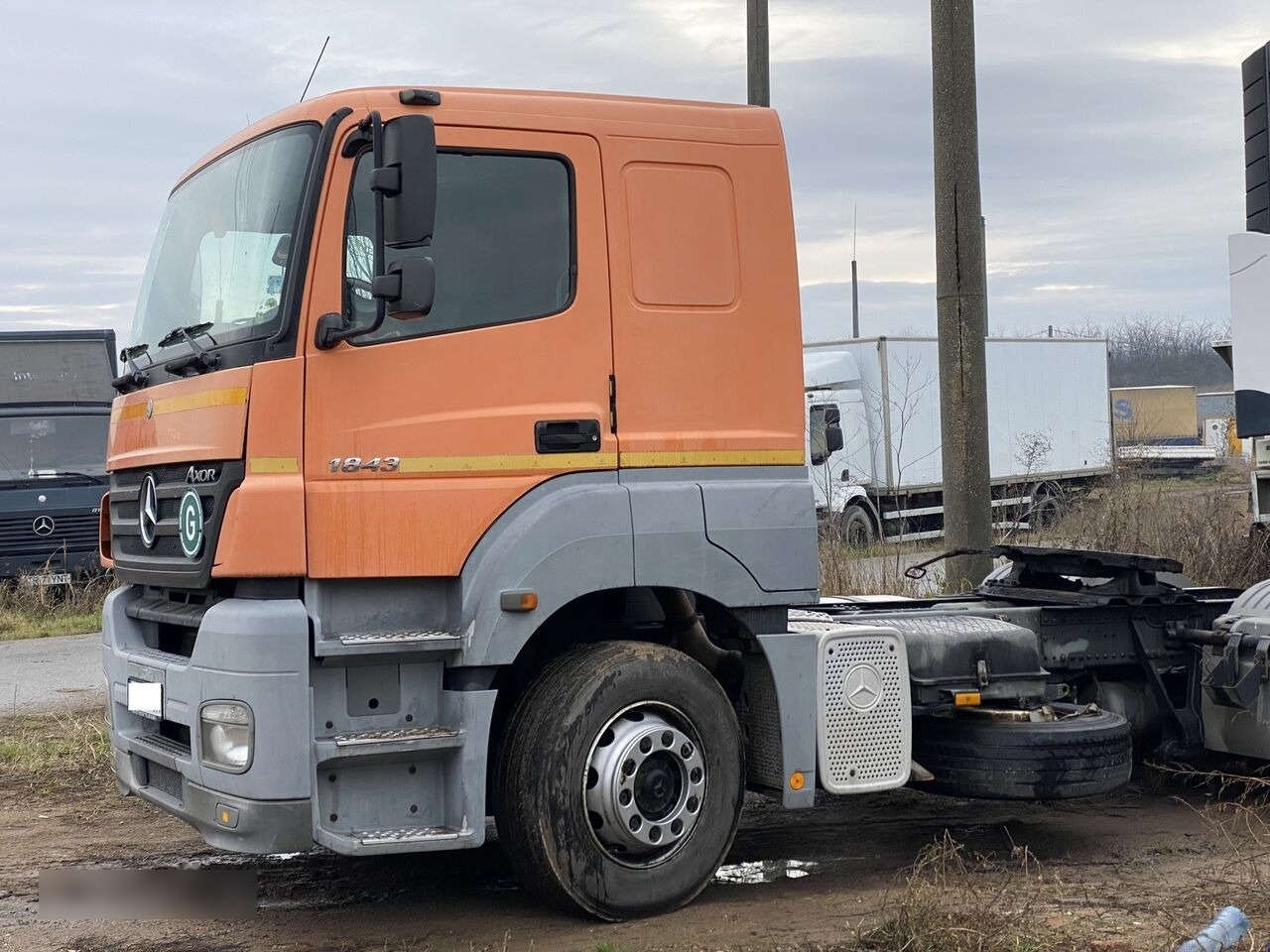 Mercedes-Benz Axor MP2 1843 - 牵引车:图4 Mercedes-Benz Axor MP2 1843 - 牵引车:图4