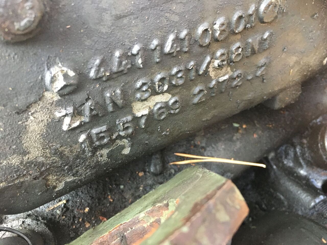 Mercedes-Benz OM441 4411410801 - 发动机 适用于 巴士:图1 Mercedes-Benz OM441 4411410801 - 发动机 适用于 巴士:图1