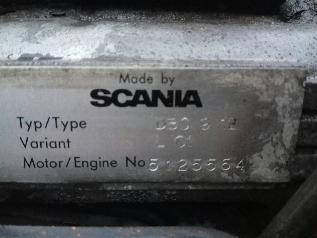 Scania DSC912 L01 Scania 94 - 发动机 适用于 卡车:图3 Scania DSC912 L01 Scania 94 - 发动机 适用于 卡车:图3