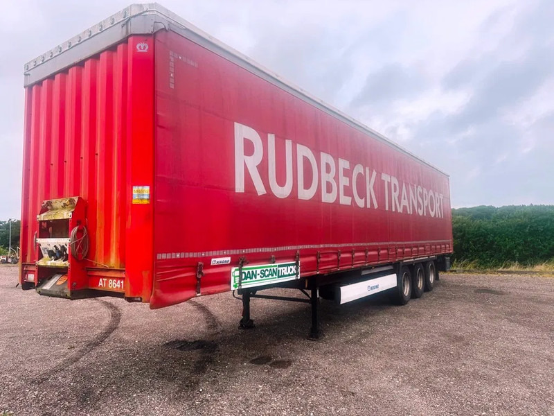 Krone 3 aksl. - 侧帘半拖车:图1 Krone 3 aksl. - 侧帘半拖车:图1