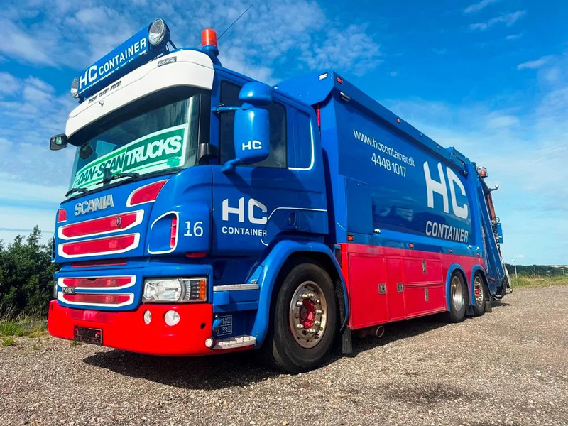 Scania P410 Phøenix box. Air / Air suspension. - 垃圾车:图1 Scania P410 Phøenix box. Air / Air suspension. - 垃圾车:图1