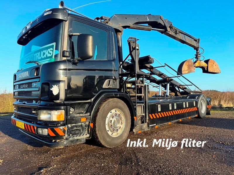 Scania P94-260 Palfinger crane PK 15002. rotor and hydr. for grabbe. - 光缆系统卡车:图4 Scania P94-260 Palfinger crane PK 15002. rotor and hydr. for grabbe. - 光缆系统卡车:图4