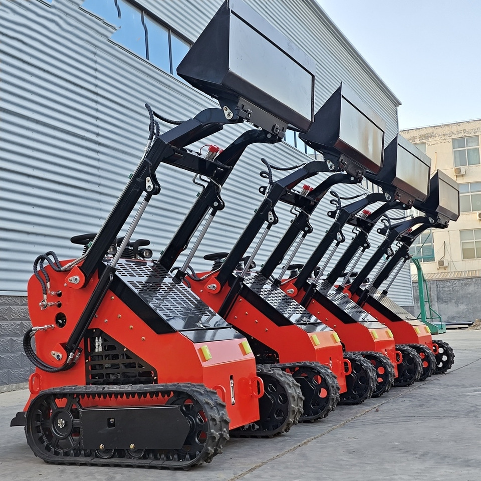 LEZUM Free Shipping Mini Skid Steer Loader Compact Track Electric/Diesel Chinese Mini Skid Steer Loader For Sale With Mini Skid Steer Attachments 4 In 1 Bucket - 滑移装载机:图3 LEZUM Free Shipping Mini Skid Steer Loader Compact Track Electric/Diesel Chinese Mini Skid Steer Loader For Sale With Mini Skid Steer Attachments 4 In 1 Bucket - 滑移装载机:图3