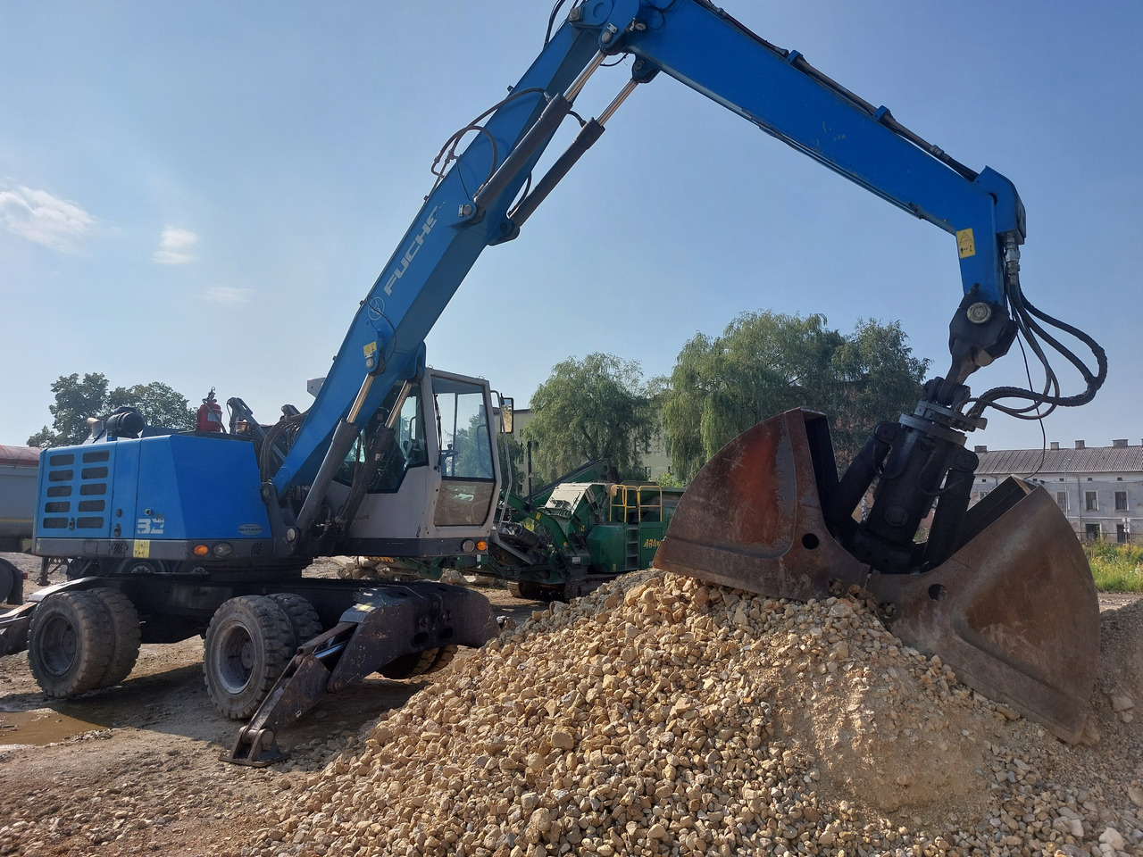 FUCHS MHL320 - 垃圾/ 工业叉装车:图4 FUCHS MHL320 - 垃圾/ 工业叉装车:图4