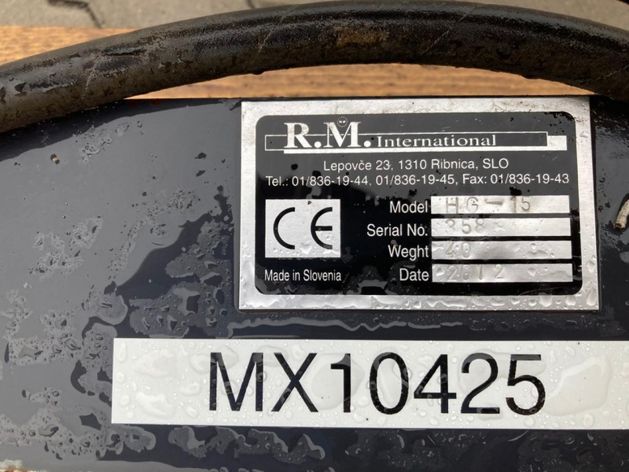 HOLZGREIFER R.M. HG-15 - 抓斗 适用于 林业设备:图3 HOLZGREIFER R.M. HG-15 - 抓斗 适用于 林业设备:图3