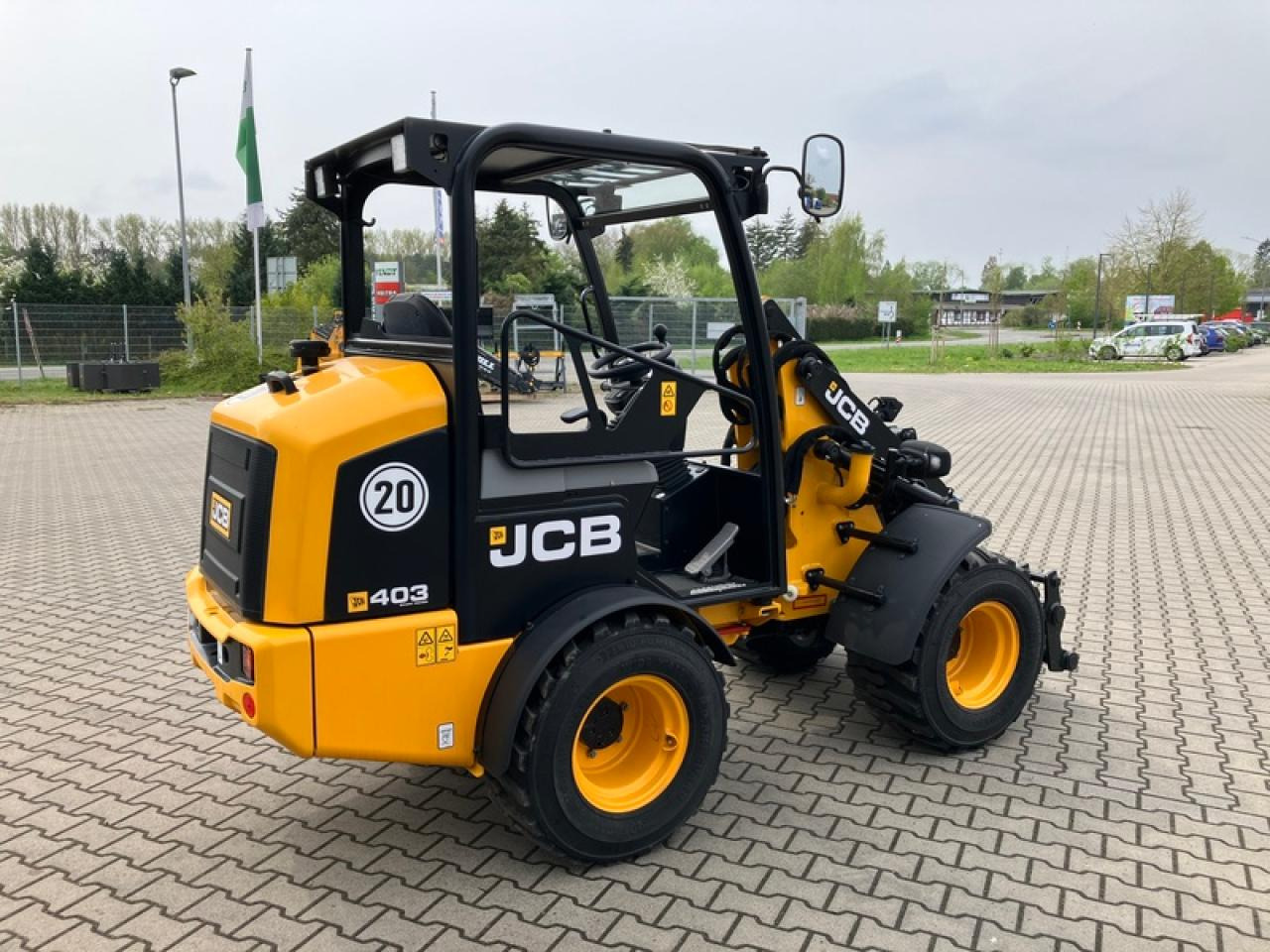 JCB 403 AGRI SMART POWER EURO-AUFNAHME - 轮式装载机:图3 JCB 403 AGRI SMART POWER EURO-AUFNAHME - 轮式装载机:图3