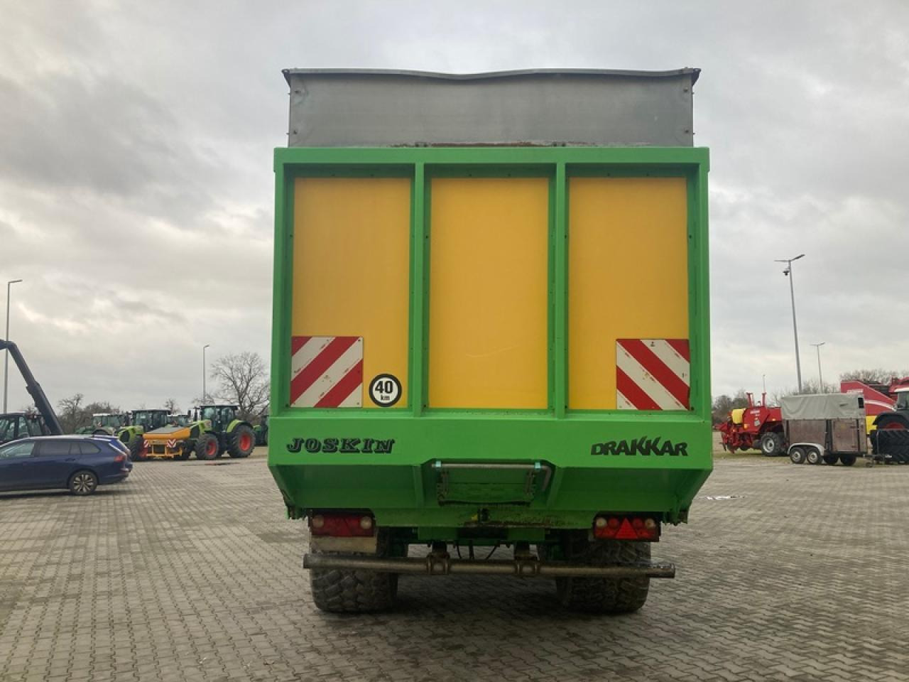 Joskin DRAKKAR 8600/37D180 - 农场自卸拖车/ 自卸车:图3 Joskin DRAKKAR 8600/37D180 - 农场自卸拖车/ 自卸车:图3