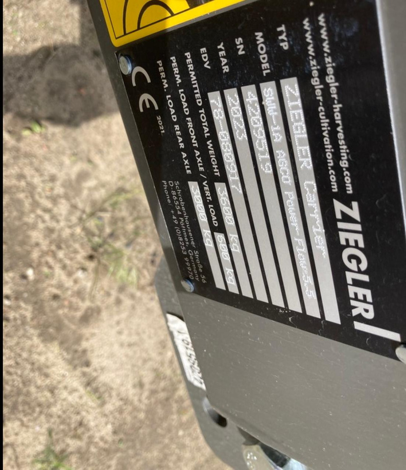 ZIEGLER SCHNEIDWERKSWAGEN AKTION - 谷物收割装置:图4 ZIEGLER SCHNEIDWERKSWAGEN AKTION - 谷物收割装置:图4