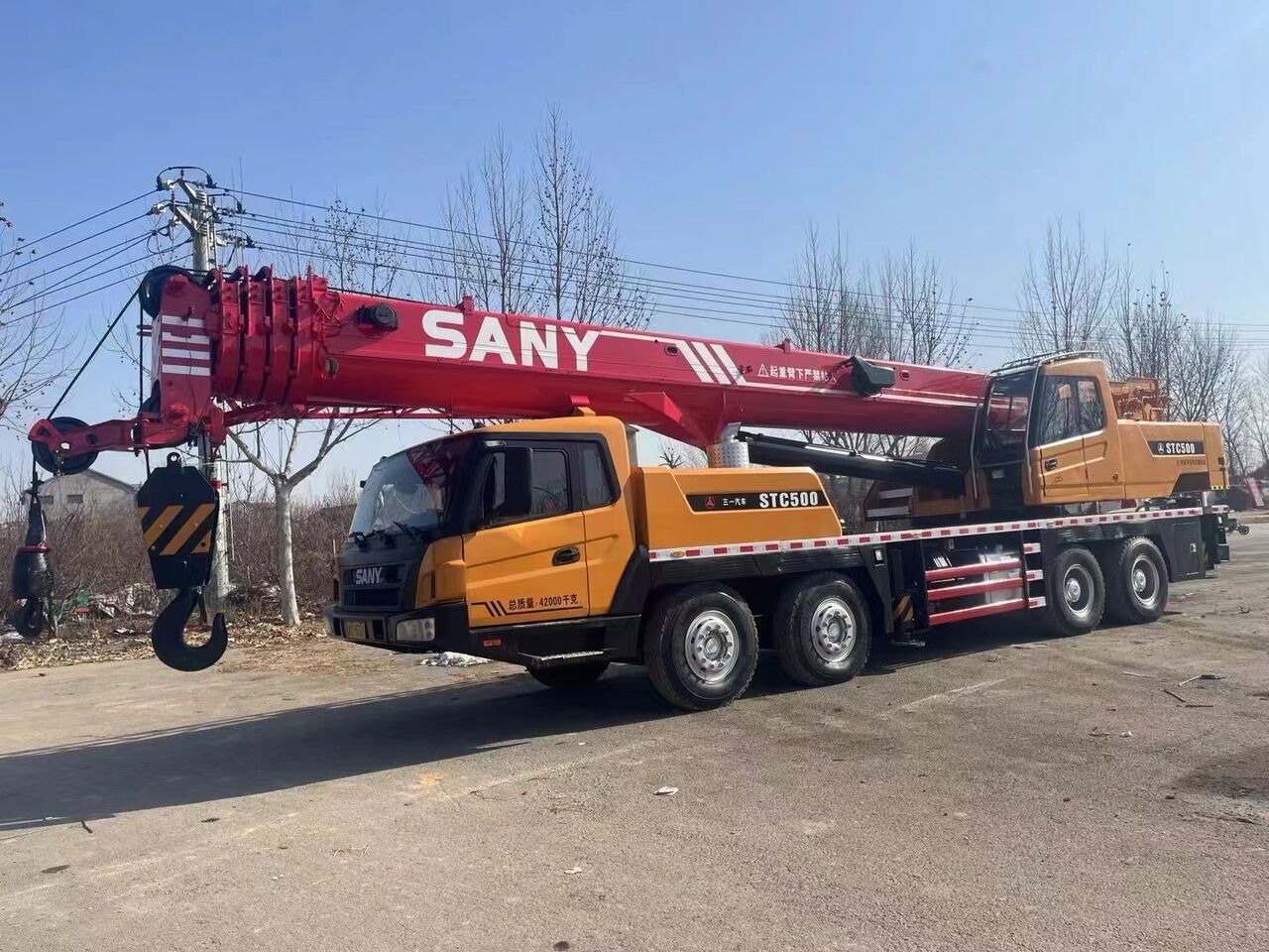 Palfinger Sany STC500 STC550 STC700 STC800 STC1000 - 移动式起重机:图2 Palfinger Sany STC500 STC550 STC700 STC800 STC1000 - 移动式起重机:图2