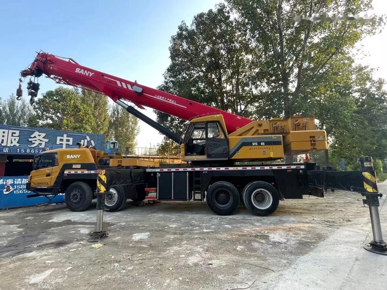 Sany Used Sany STC800 Original 80 Ton Mobile Crane Truck Truck Mounte - 移动式起重机:图2 Sany Used Sany STC800 Original 80 Ton Mobile Crane Truck Truck Mounte - 移动式起重机:图2