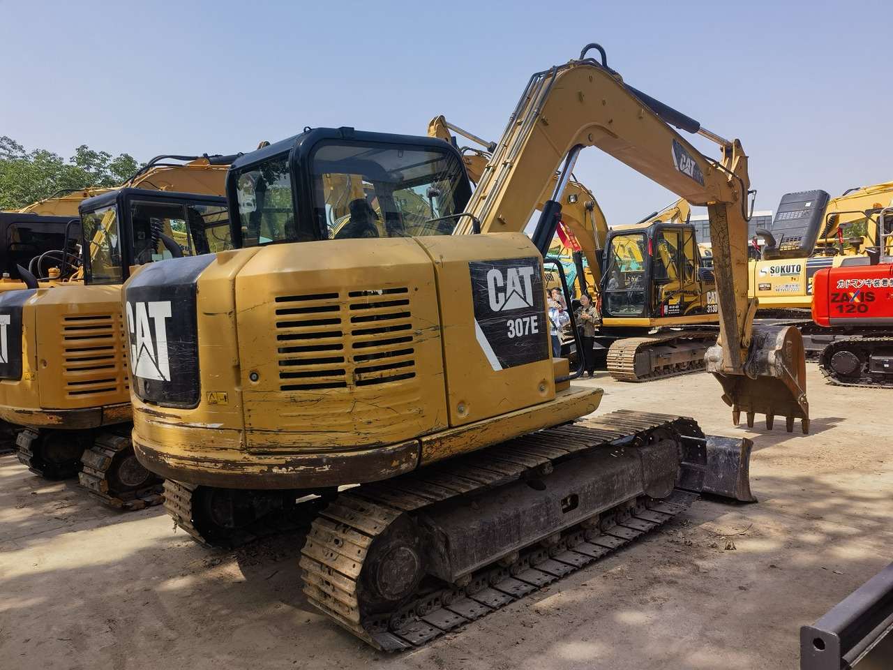 CATERPILLAR 307E - 小型挖掘机:图1 CATERPILLAR 307E - 小型挖掘机:图1