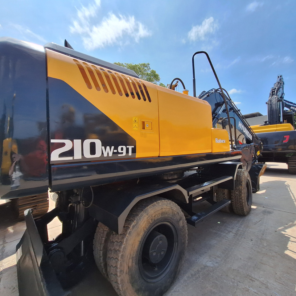 轮式挖掘机 Hyundai 210w-9 wheel excavator：图6