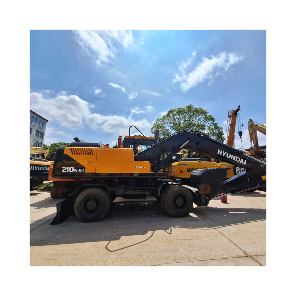 Hyundai 210w-9T wheel excavator - 轮式挖掘机:图1 Hyundai 210w-9T wheel excavator - 轮式挖掘机:图1