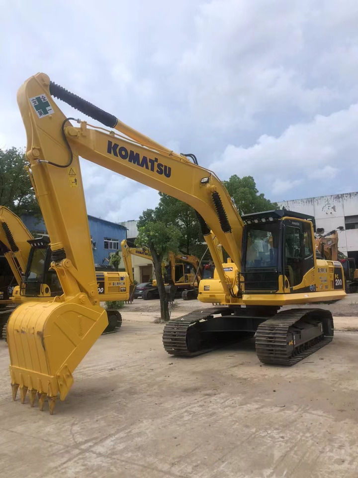 Komatsu PC200-8 Excavator - 履带式挖掘机:图5 Komatsu PC200-8 Excavator - 履带式挖掘机:图5