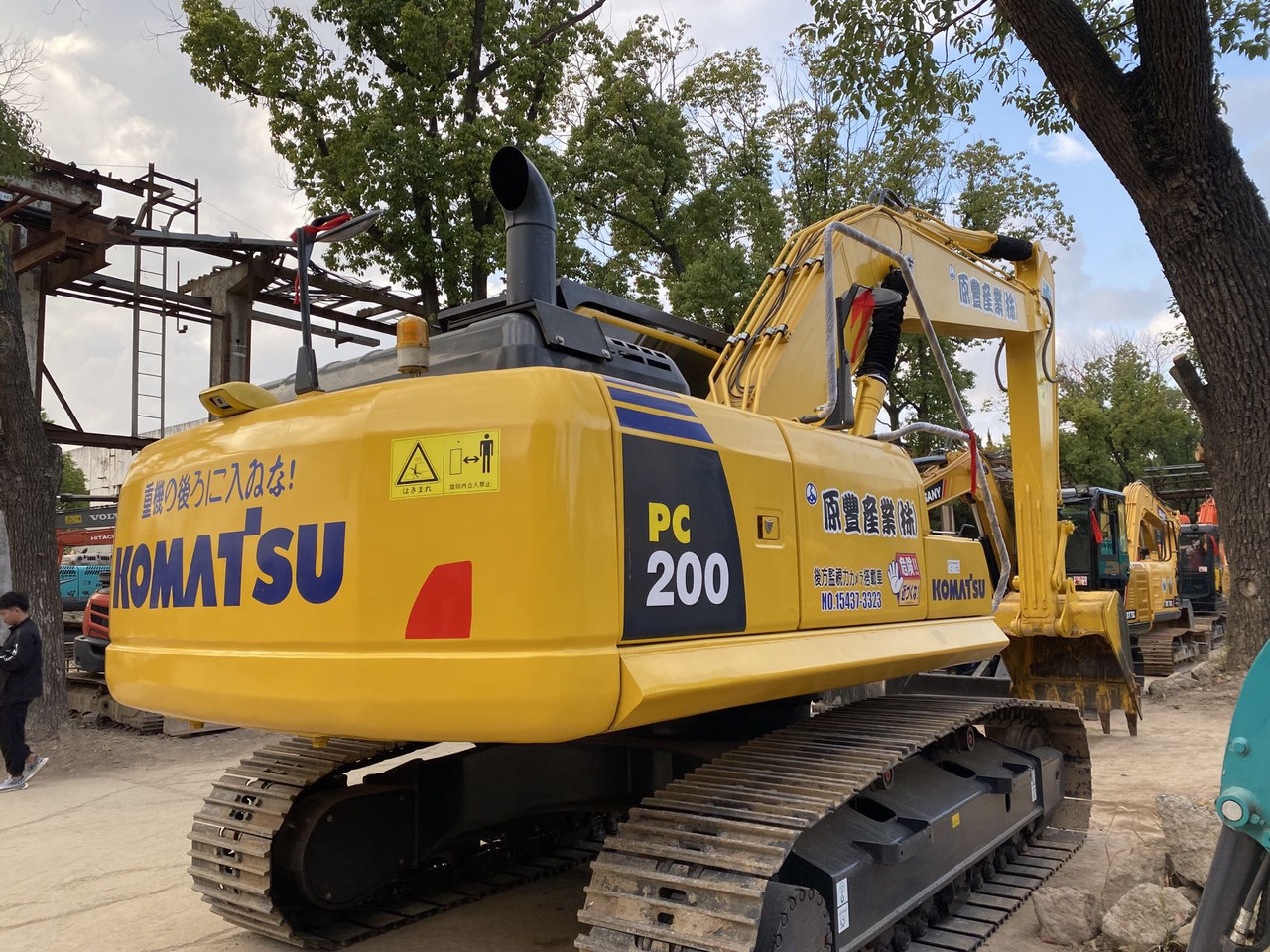 Komatsu PC200-8 Excavator - 履带式挖掘机:图5 Komatsu PC200-8 Excavator - 履带式挖掘机:图5