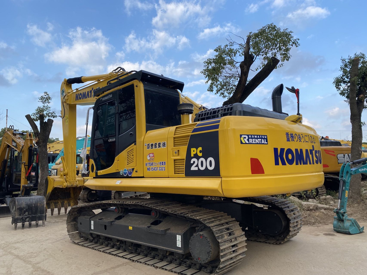 Komatsu PC200-8 Excavator - 履带式挖掘机:图3 Komatsu PC200-8 Excavator - 履带式挖掘机:图3