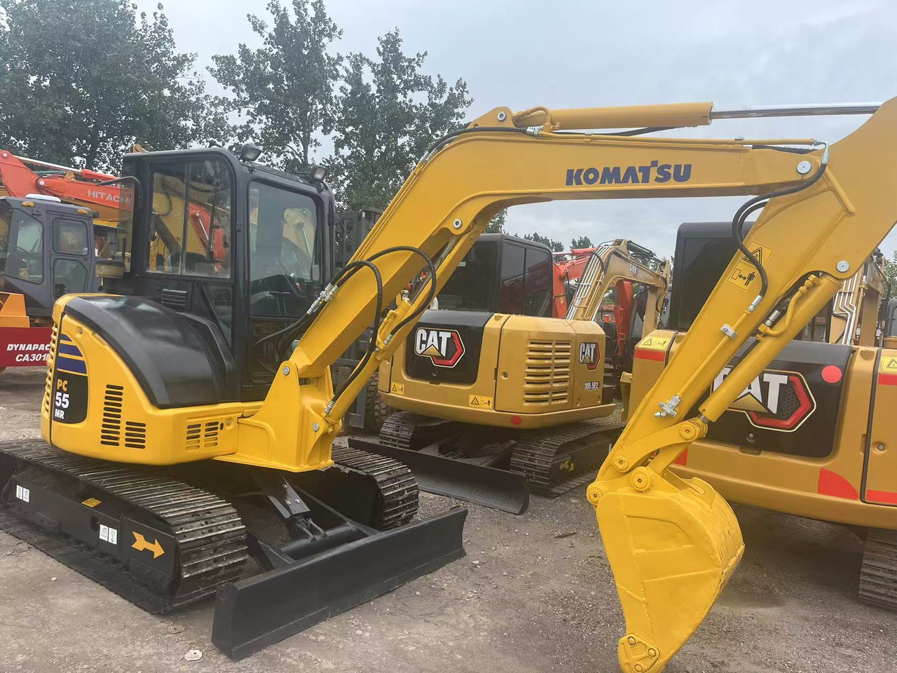 Komatsu PC55MR - 小型挖掘机:图5 Komatsu PC55MR - 小型挖掘机:图5